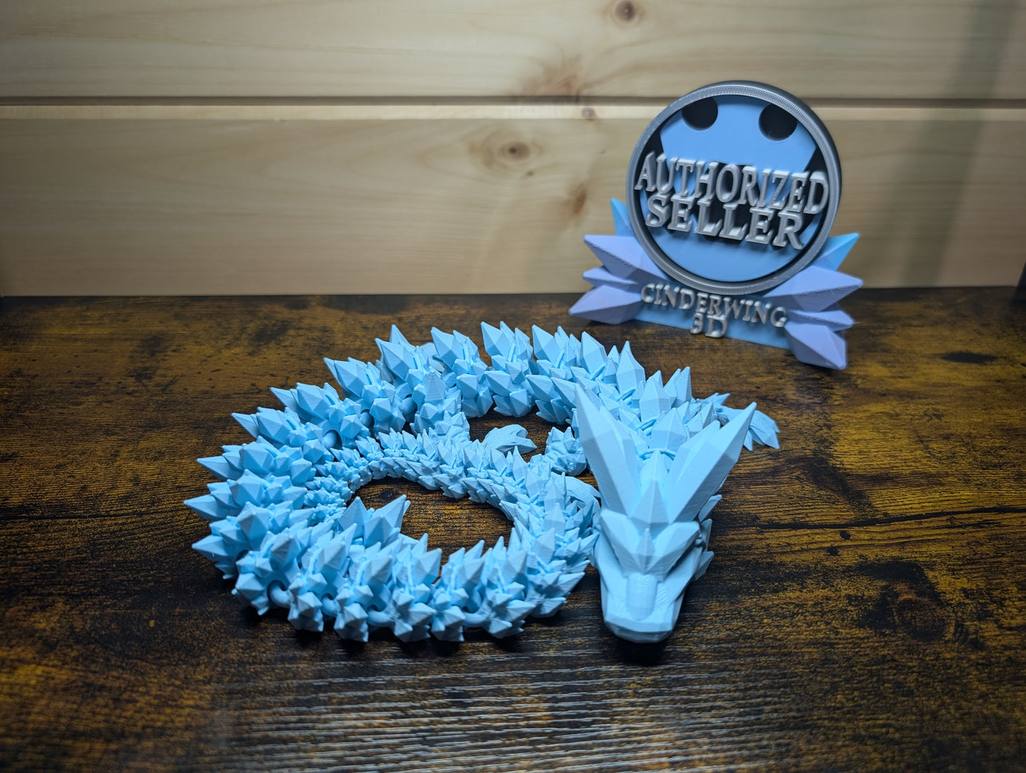 Cinderwing Crystal Dragons - Flexible Fidget Friend
