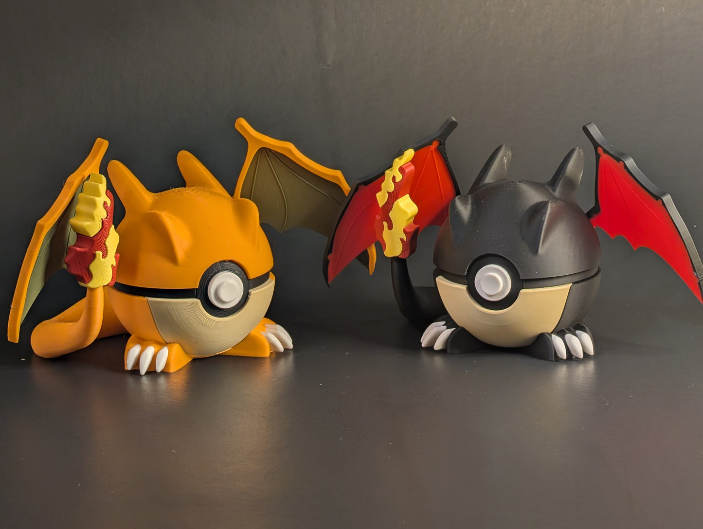 Charizard Pokeball, Pokemon Inspired Collectable Gift Decor