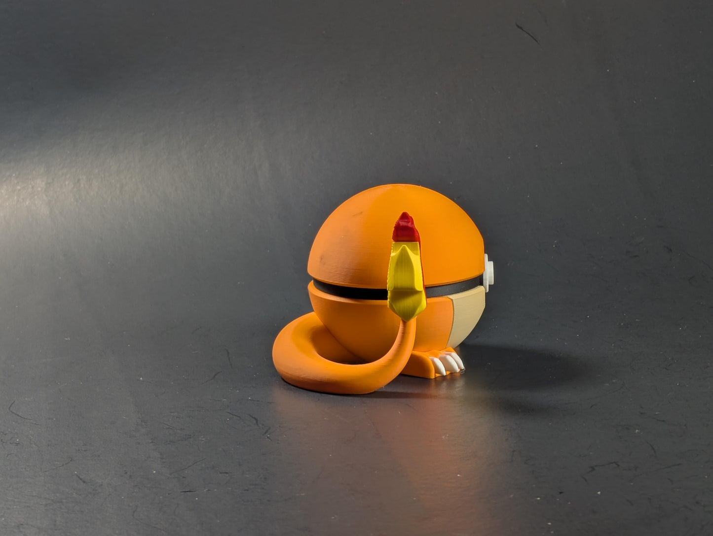 Charmander Pokeball, Pokemon Inspired Collectable Gift Decor