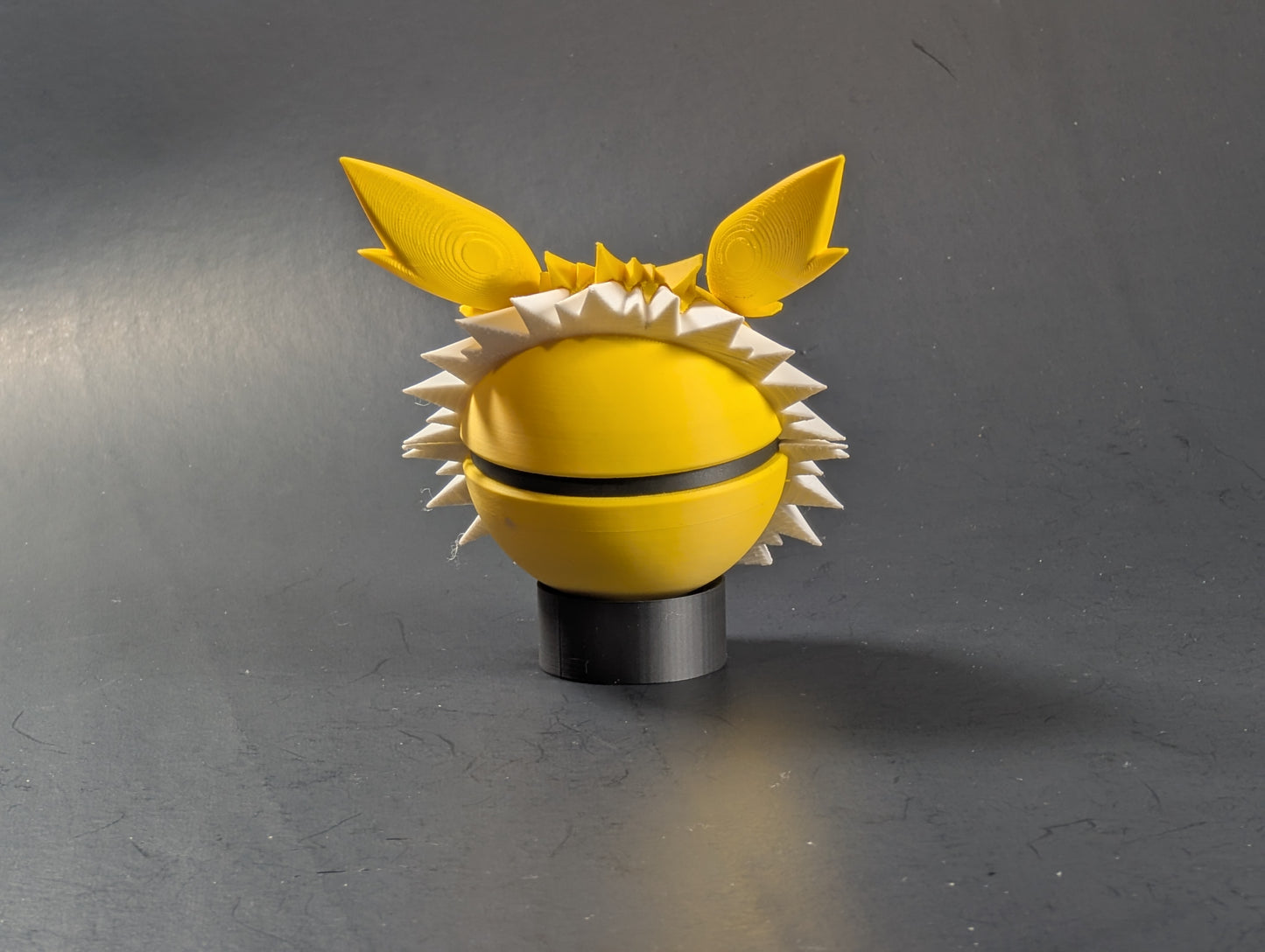 Jolteon Pokeball, Pokemon Inspired Collectable Gift Decor