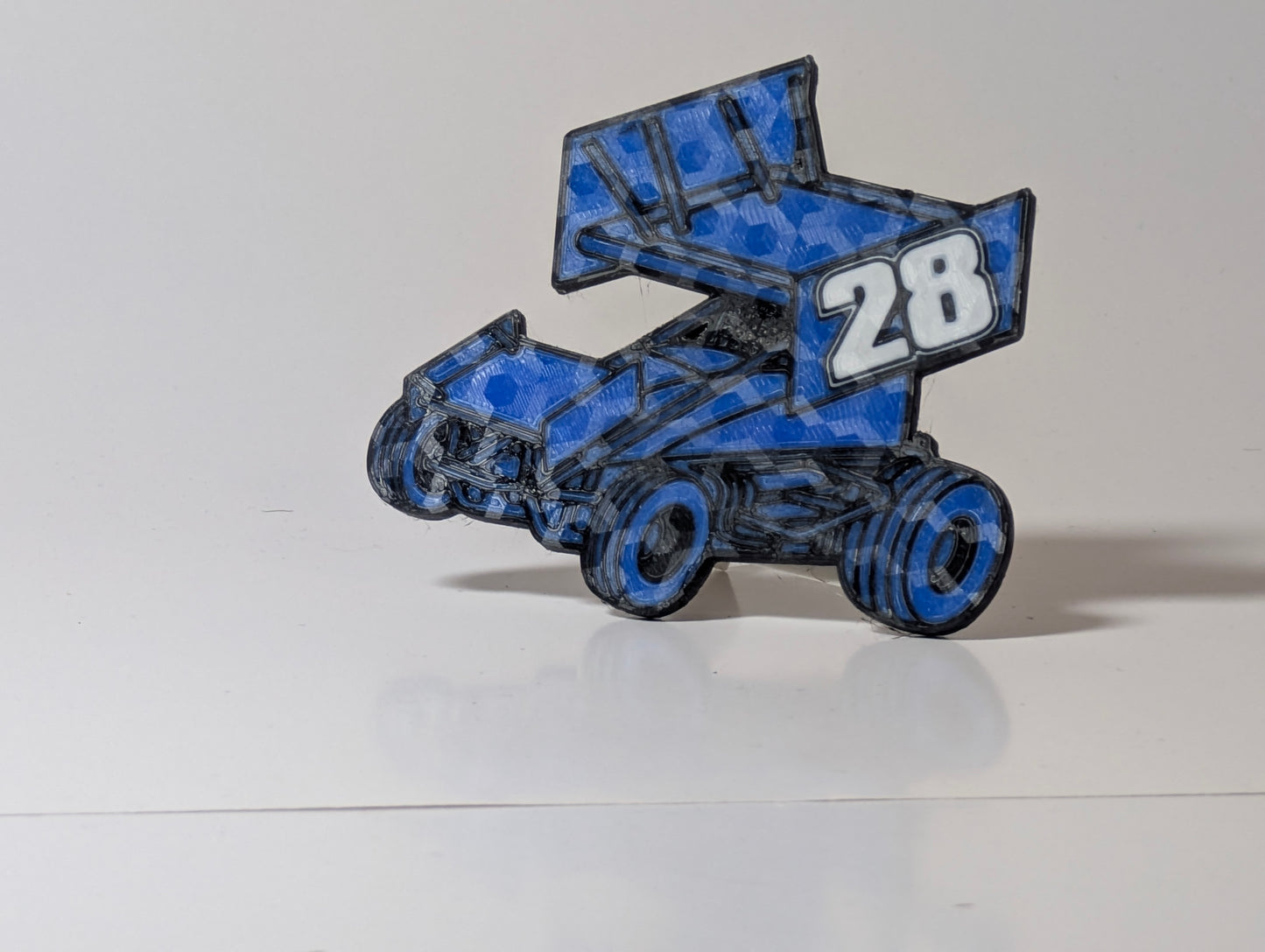 Car Refrigerator Magnet - Custom Car Number