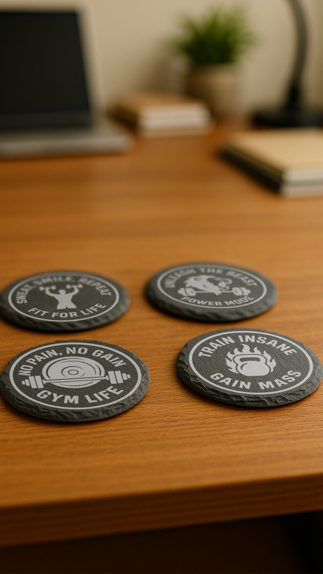 Gym Rat Coaster Set #1