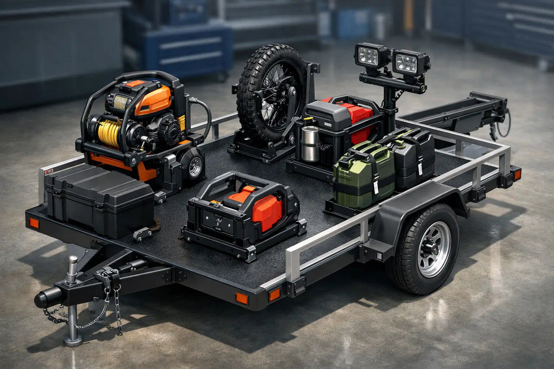 How to Build Custom Trailer Equipment Mounts