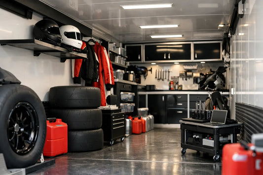 Race Trailer Organization Example That Works