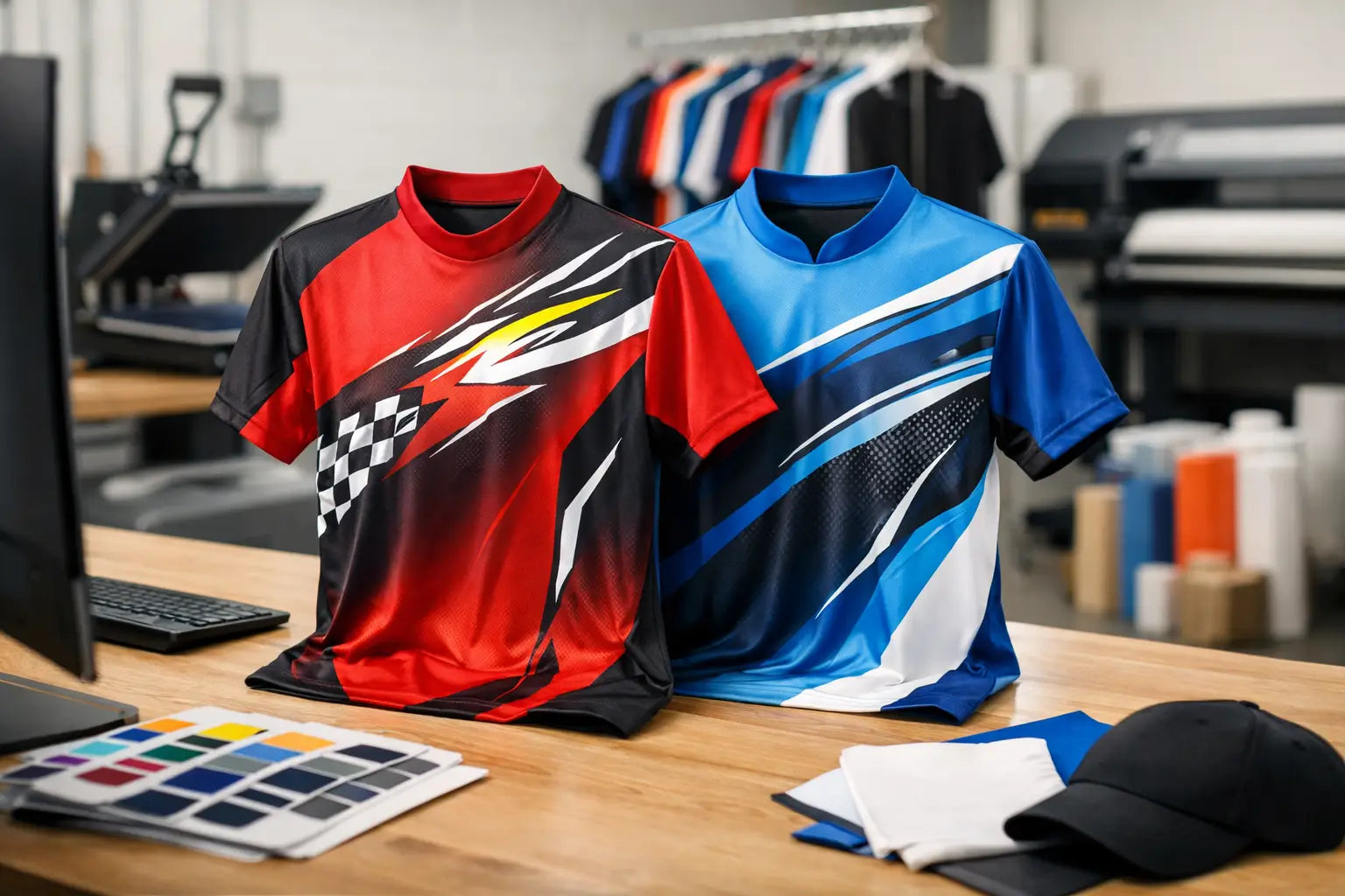 Custom Racing Shirts No Minimum Orders – Lexar Prints