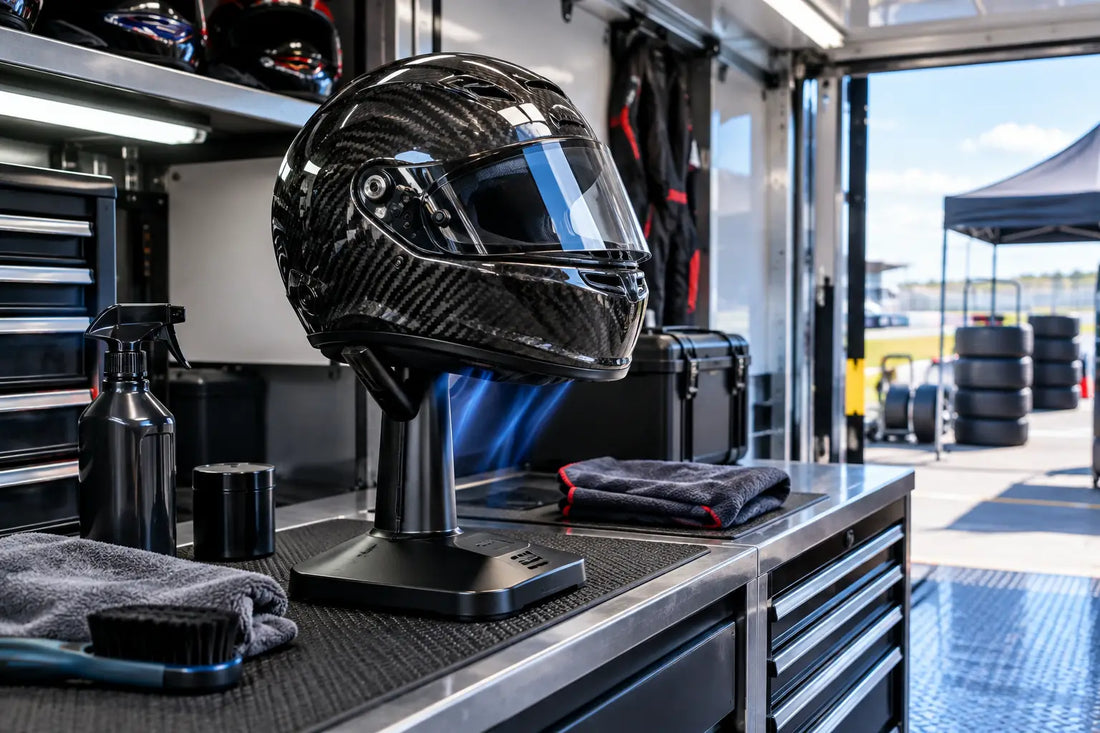 How to Handle Helmet Maintenance at the Track