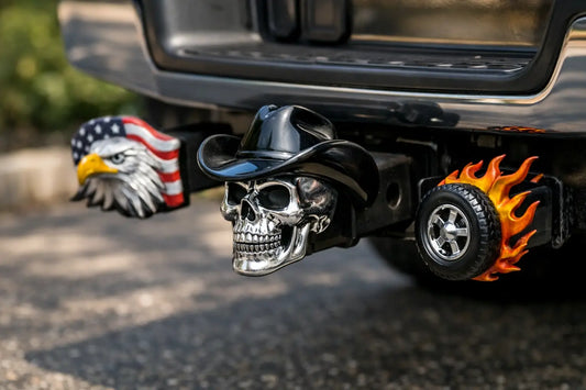 Custom Trailer Hitch Covers That Stand Out