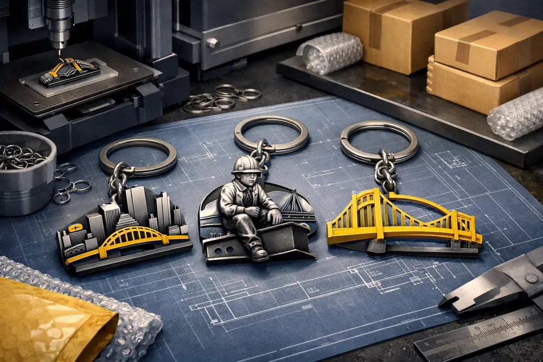How to Order Pittsburgh Small Batch Keychains