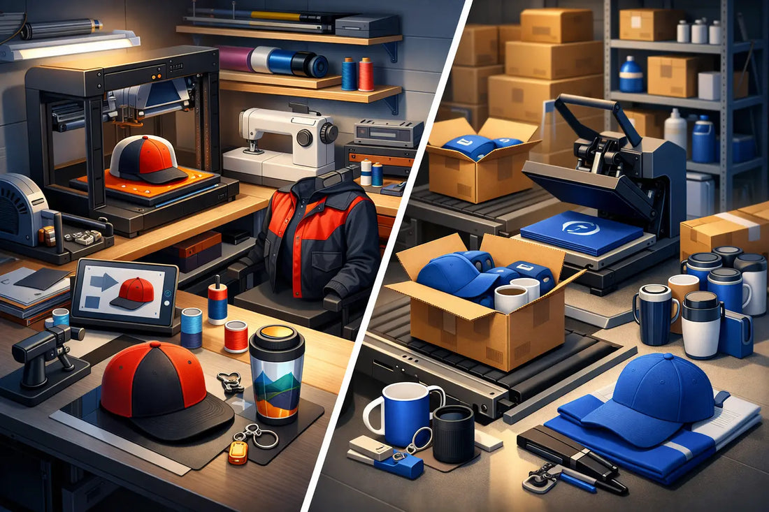 How to Choose: custom maker studio vs promo companies