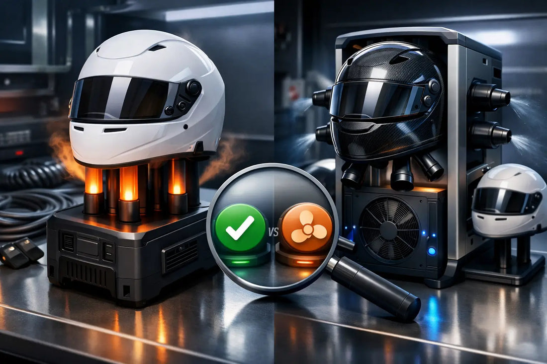 How to Do a Helmet Dryer Fan System Comparison