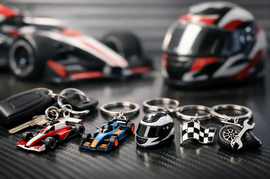 Personalized Race Team Keychains That Fit