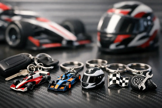 Personalized Race Team Keychains That Fit