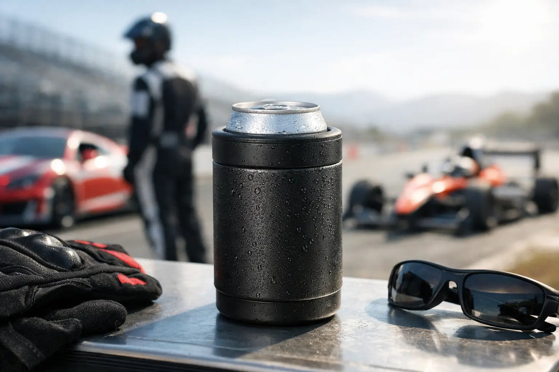 Heat Resistant Can Cooler for Track Days