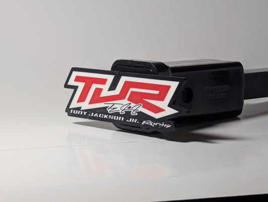 Custom Race Trailer Hitch Cover - 2" or 1.25" Receiver - Heat Resistant