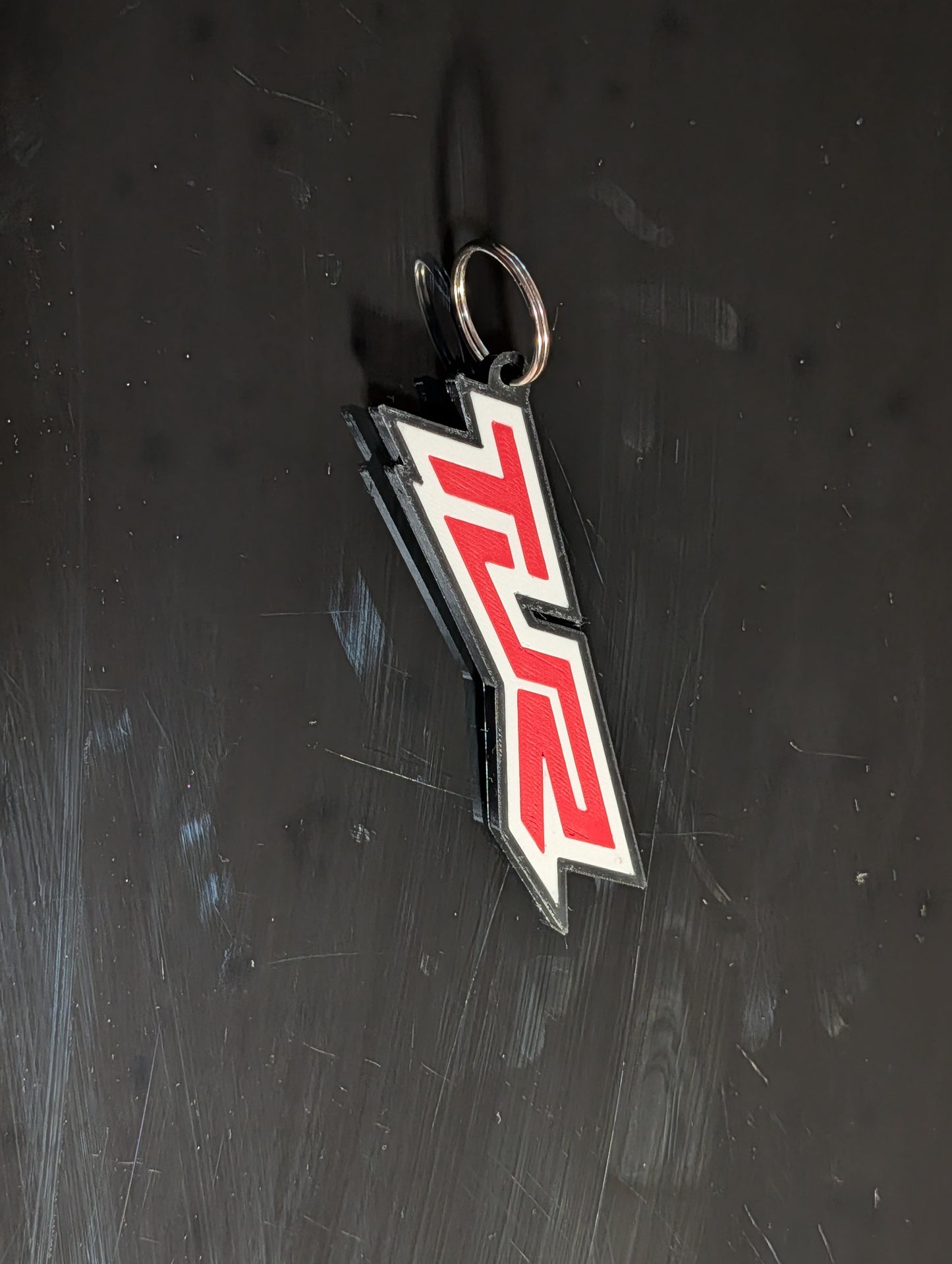Custom Race Team Keychain – Logo or Car Number – Heat-Resistant