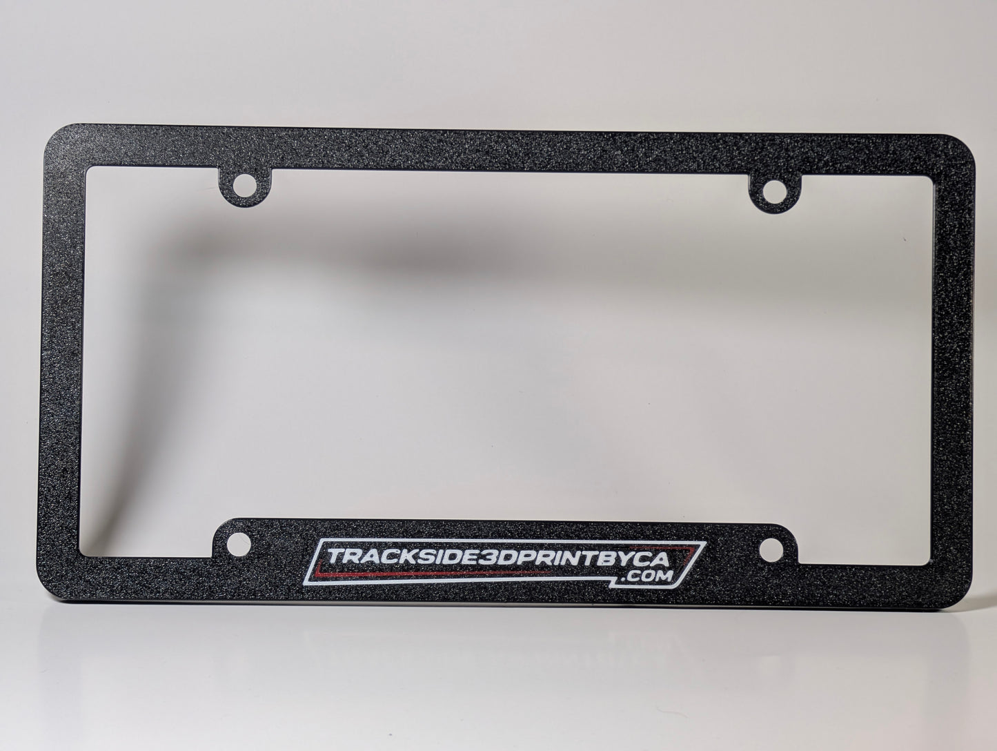 Custom Race Team License Plate Frame – Heat Resistant – Built for Track & Trailer