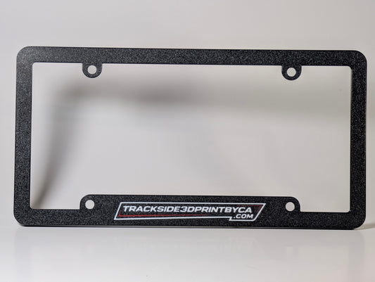 Custom Race Team License Plate Frame – Heat Resistant – Built for Track & Trailer