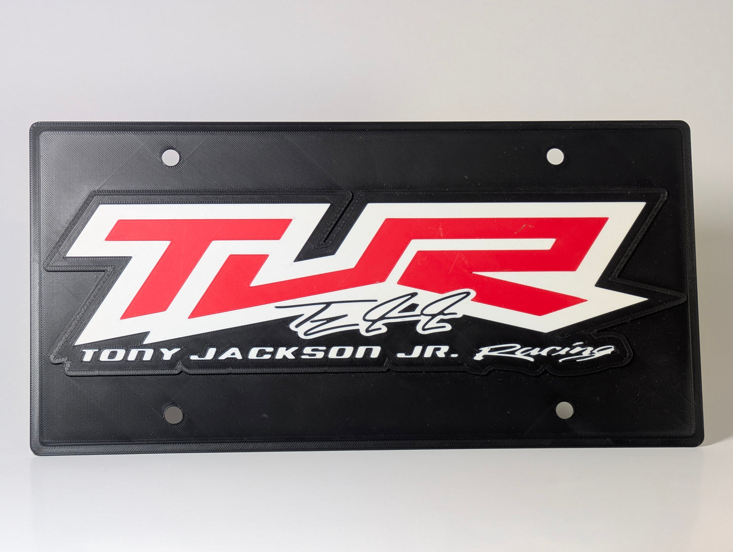 Custom Race Team Display License Plate – Heat Resistant – Built for Track & Trailer