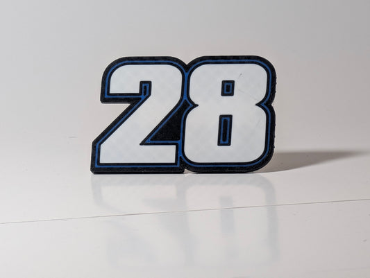 Custom Refrigerator Magnet – Heat-Resistant – Logo or Car Number