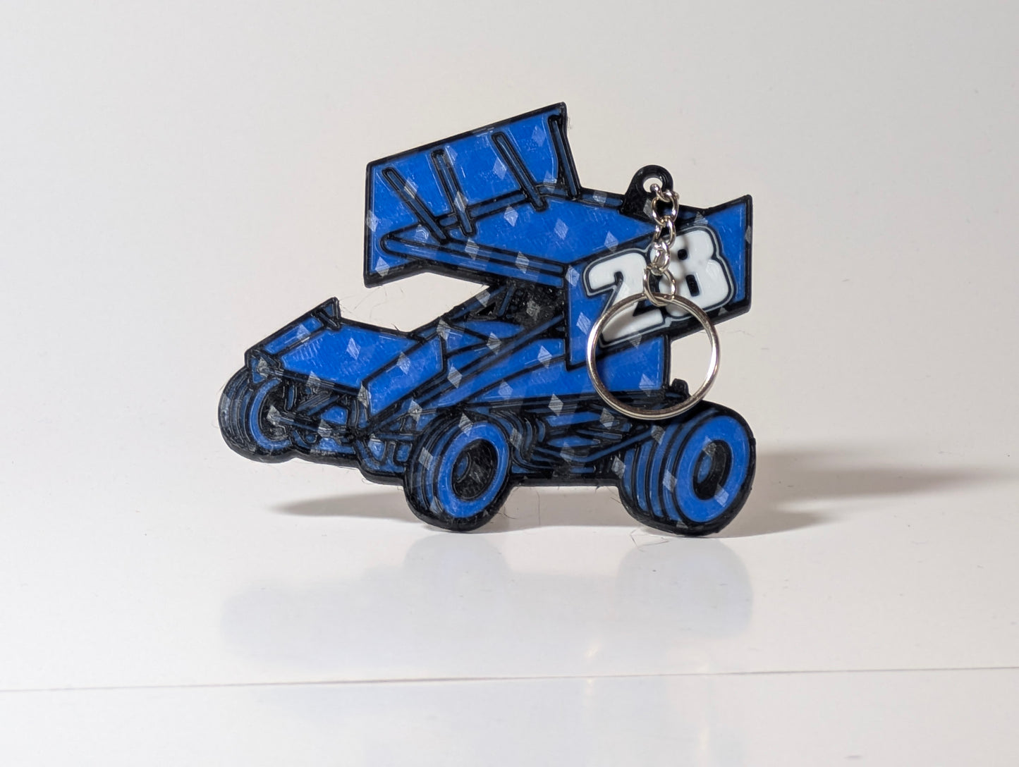 Car Keychain - Custom Car Number