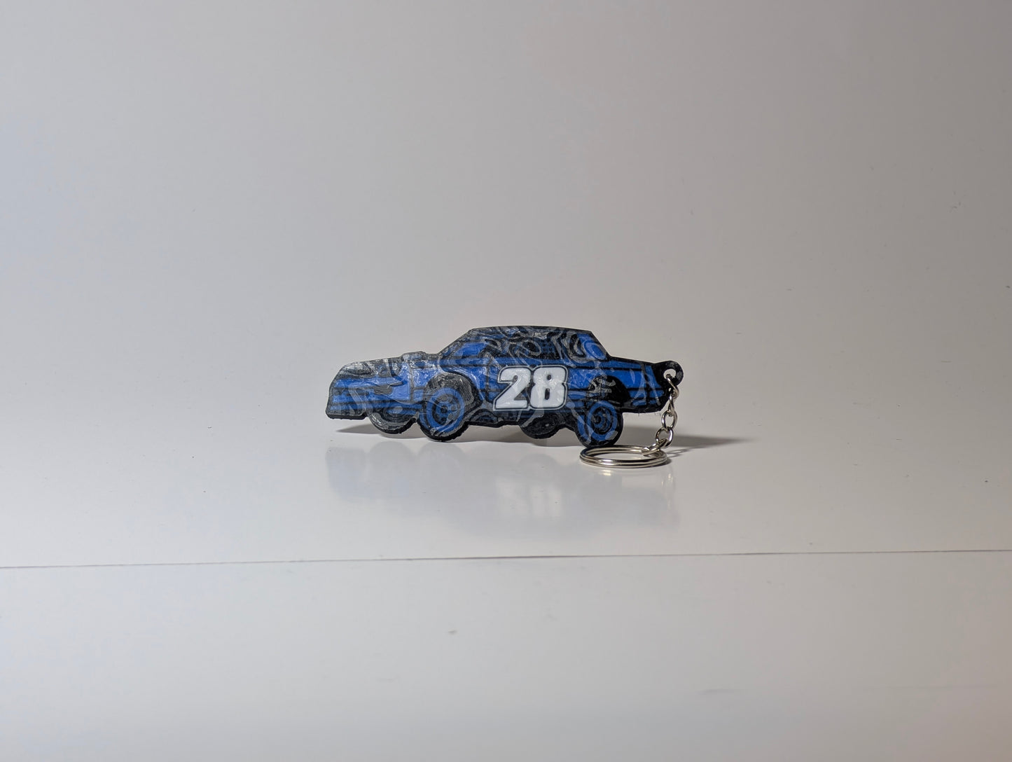 Car Keychain - Custom Car Number