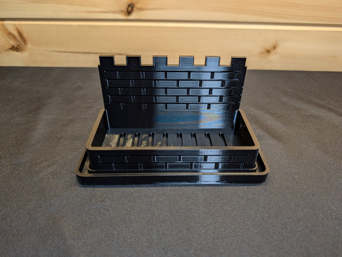 Castle Sink Caddy with Removable Tray