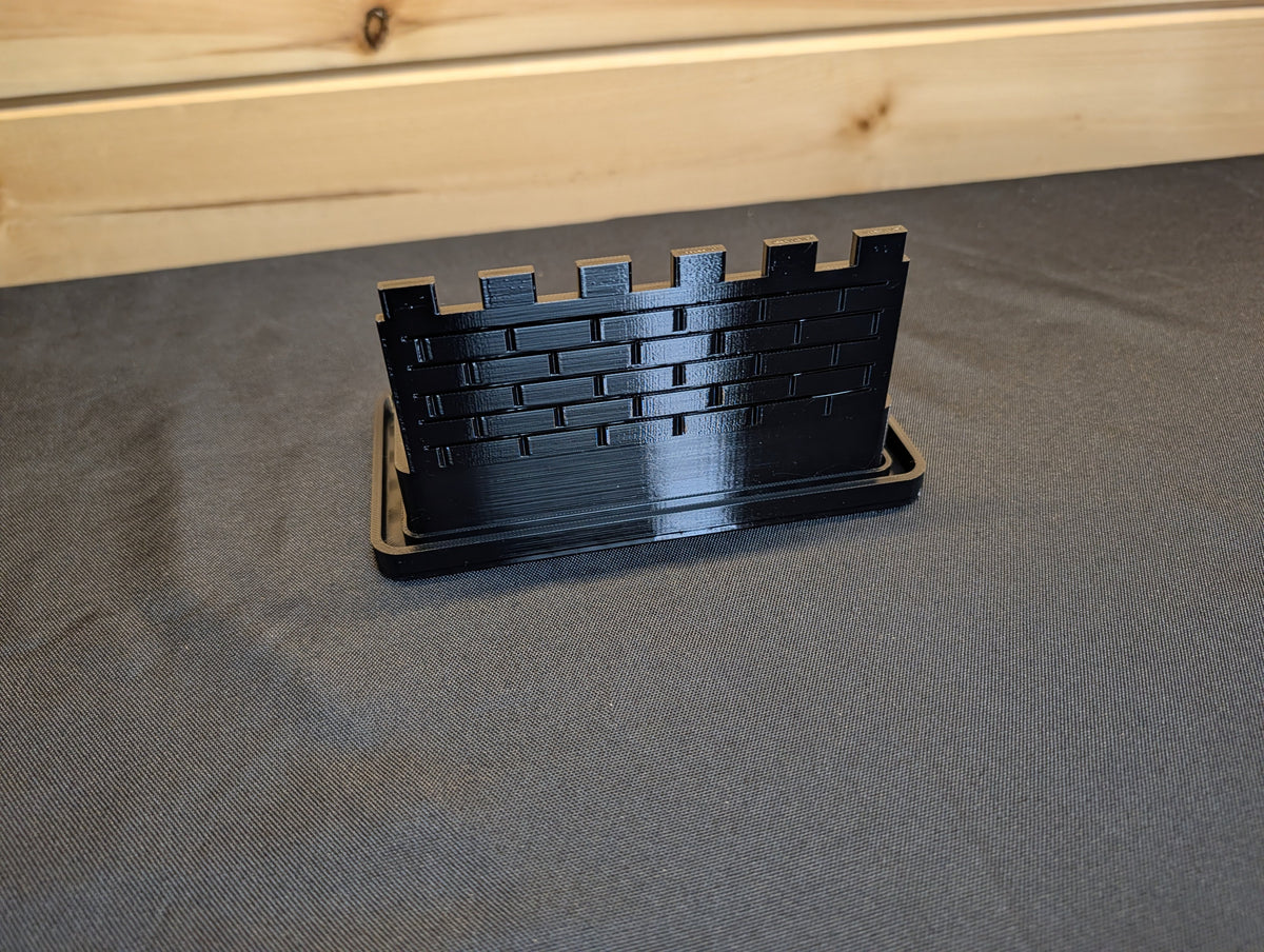 Castle Sink Caddy with Removable Tray