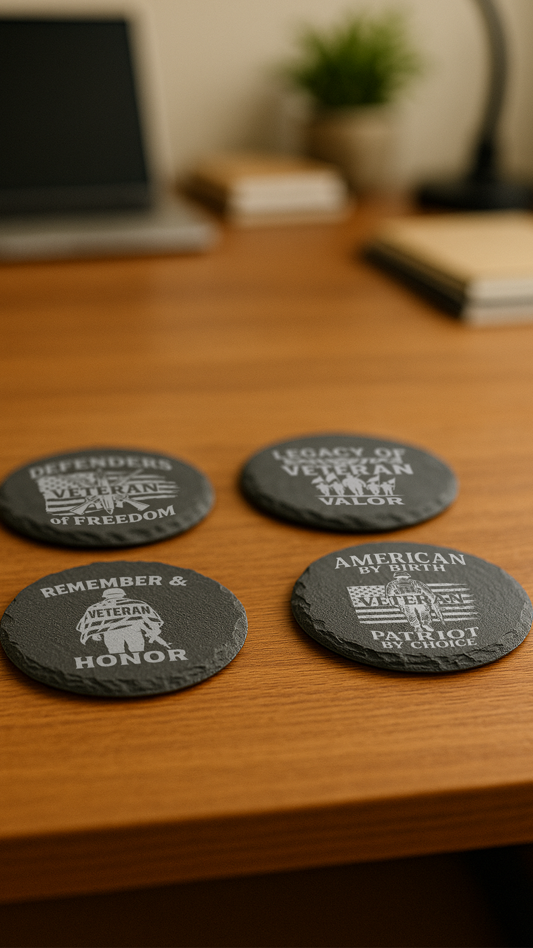 Veteran Appreciation Coaster Set #1