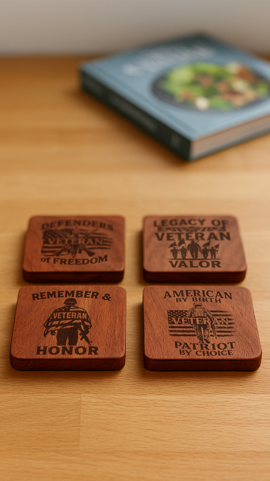 Veteran Appreciation Coaster Set #1