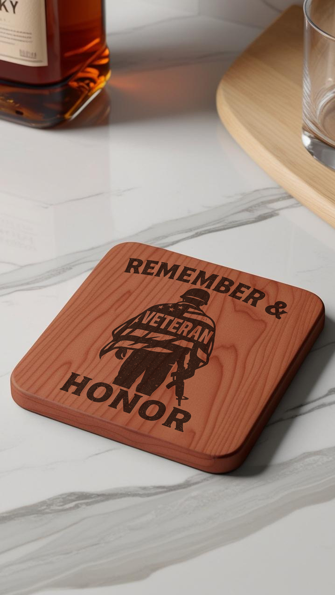 Veteran Appreciation Coaster Set #1