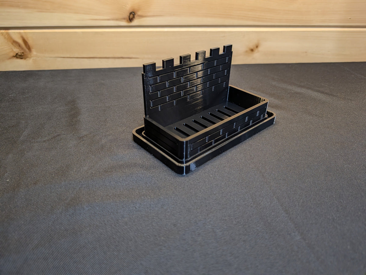 Castle Sink Caddy with Removable Tray