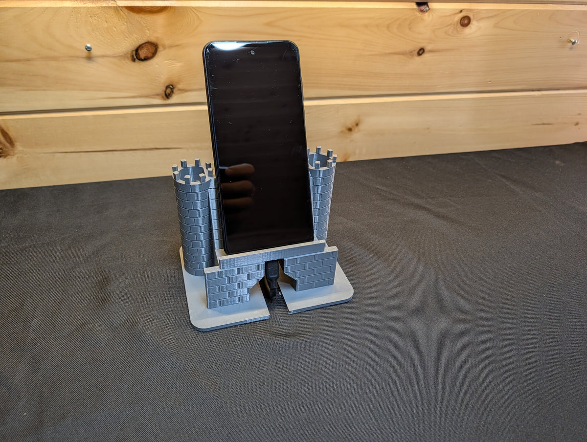 Castle Drawbridge Phone Stand
